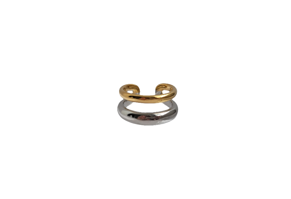 two tone double ring