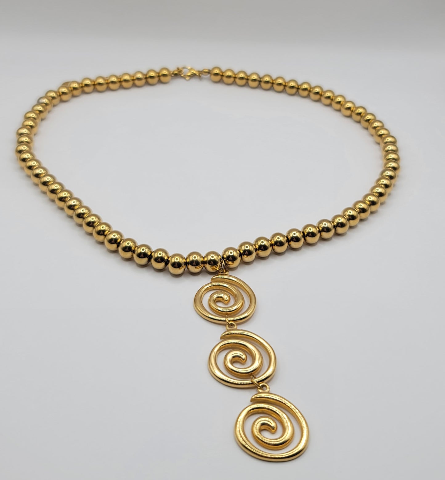 spirals necklace