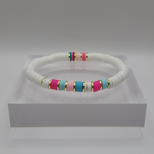 multicolor beaded bracelet